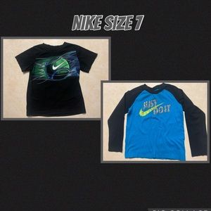 Nike size 7 shirts